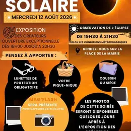 Soirée spéciale éclipse solaire