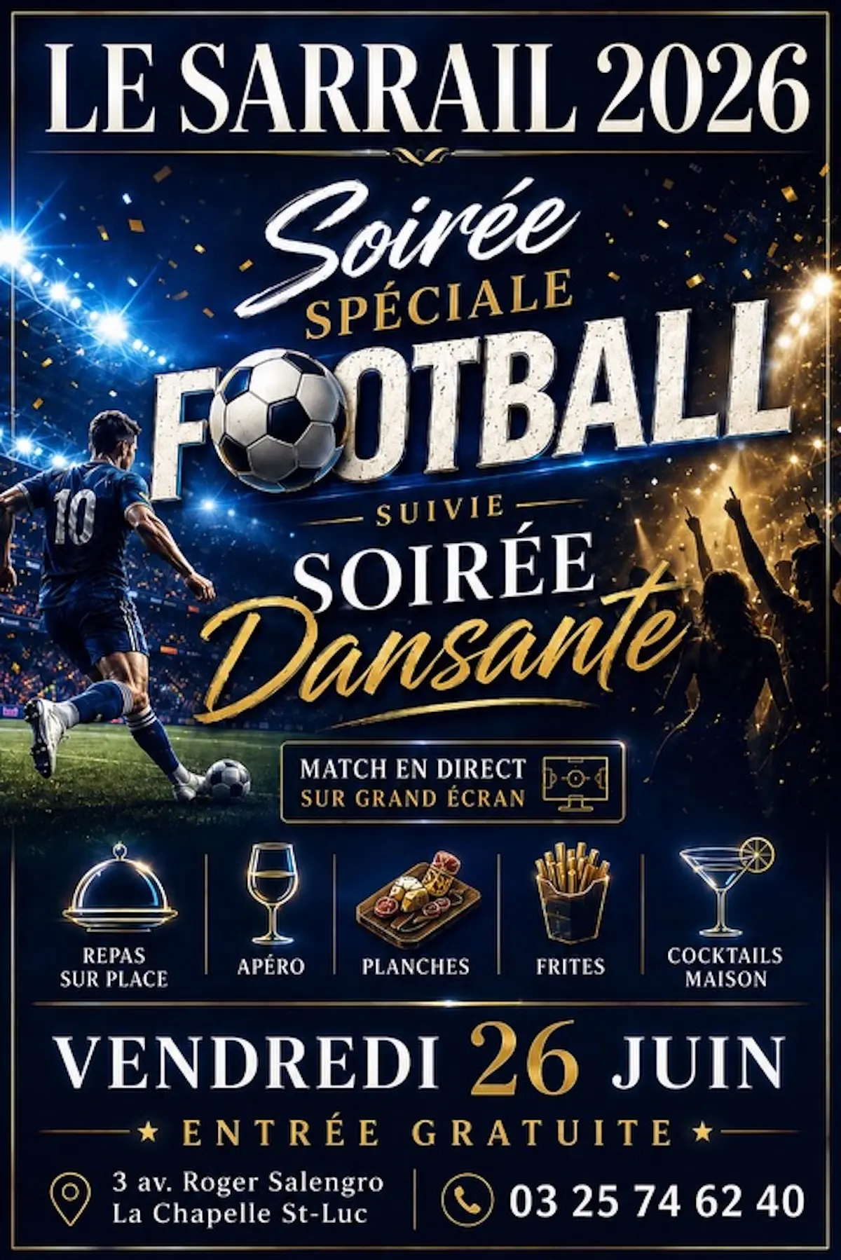 Soirée Spéciale Football – France  Vs  Norvège