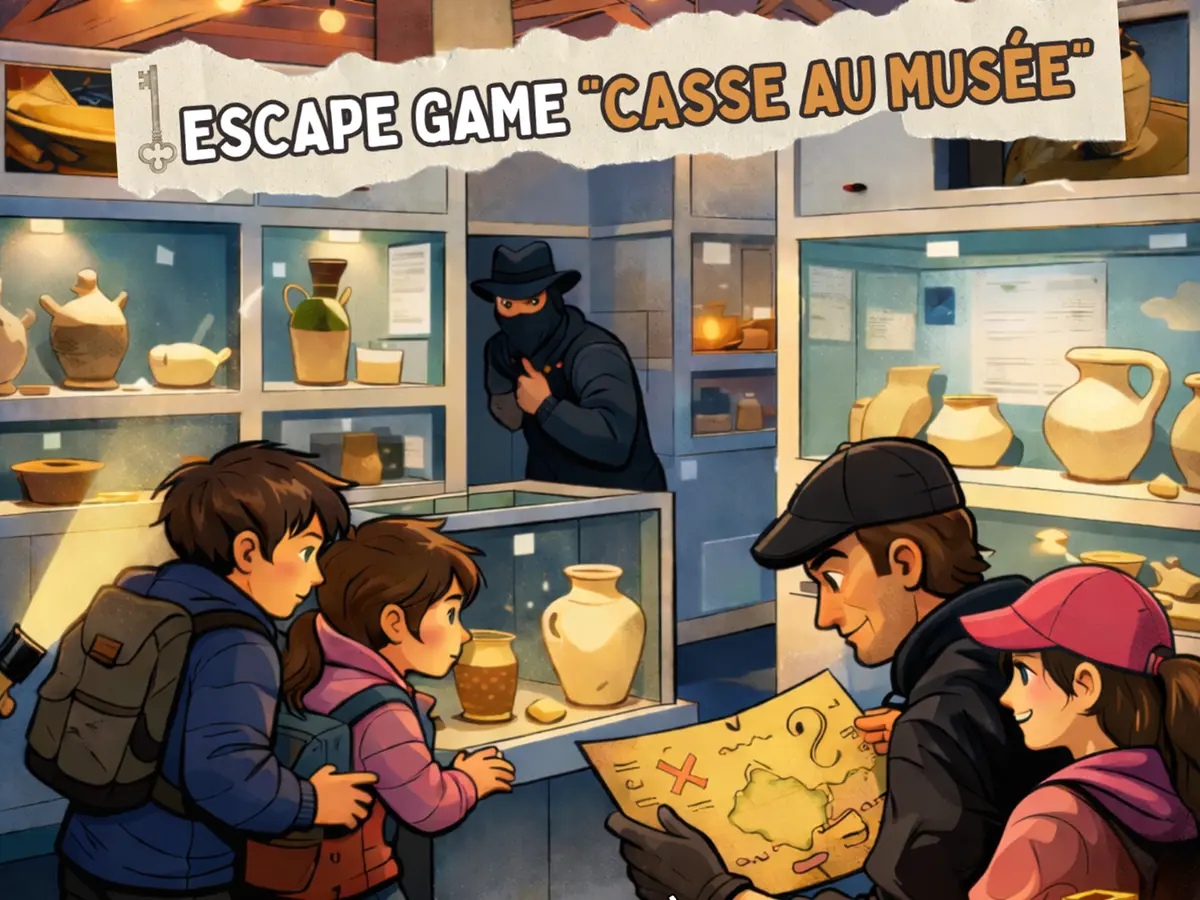 Soirée spéciale Nuit des Musées : escape-game « Casse au musée »