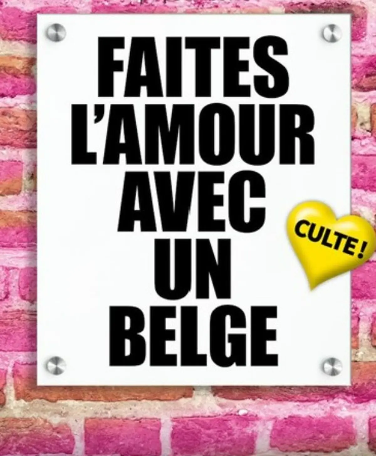 Soirée Spéciale Saint Sylvestre au Café Théâtre Côté Rocher  Faites l'amour avec un belge