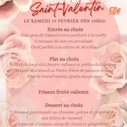 Soirée spéciale Saint-Valentin au restaurant O'Marignano