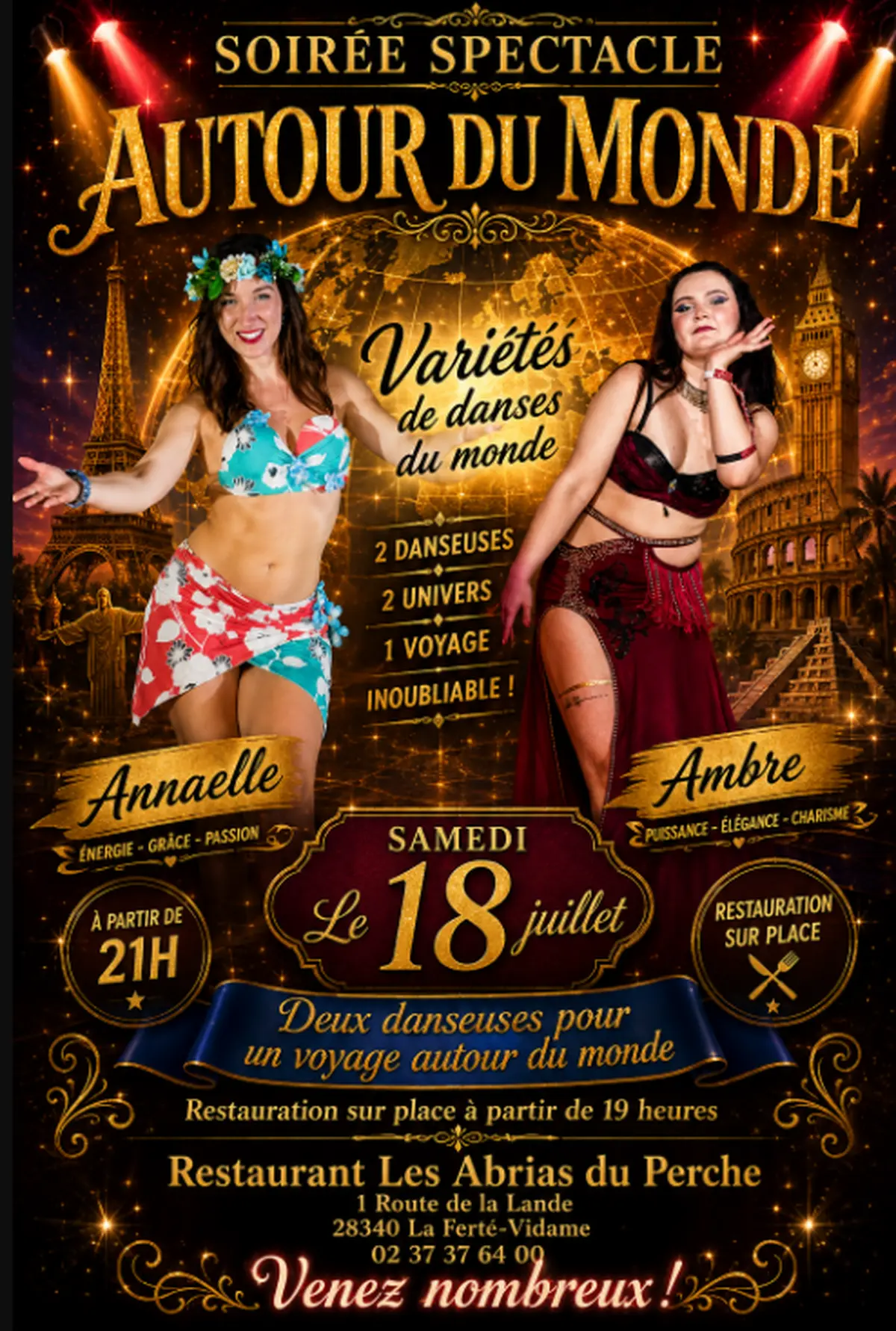 Soirée Spectacle Autour du Monde