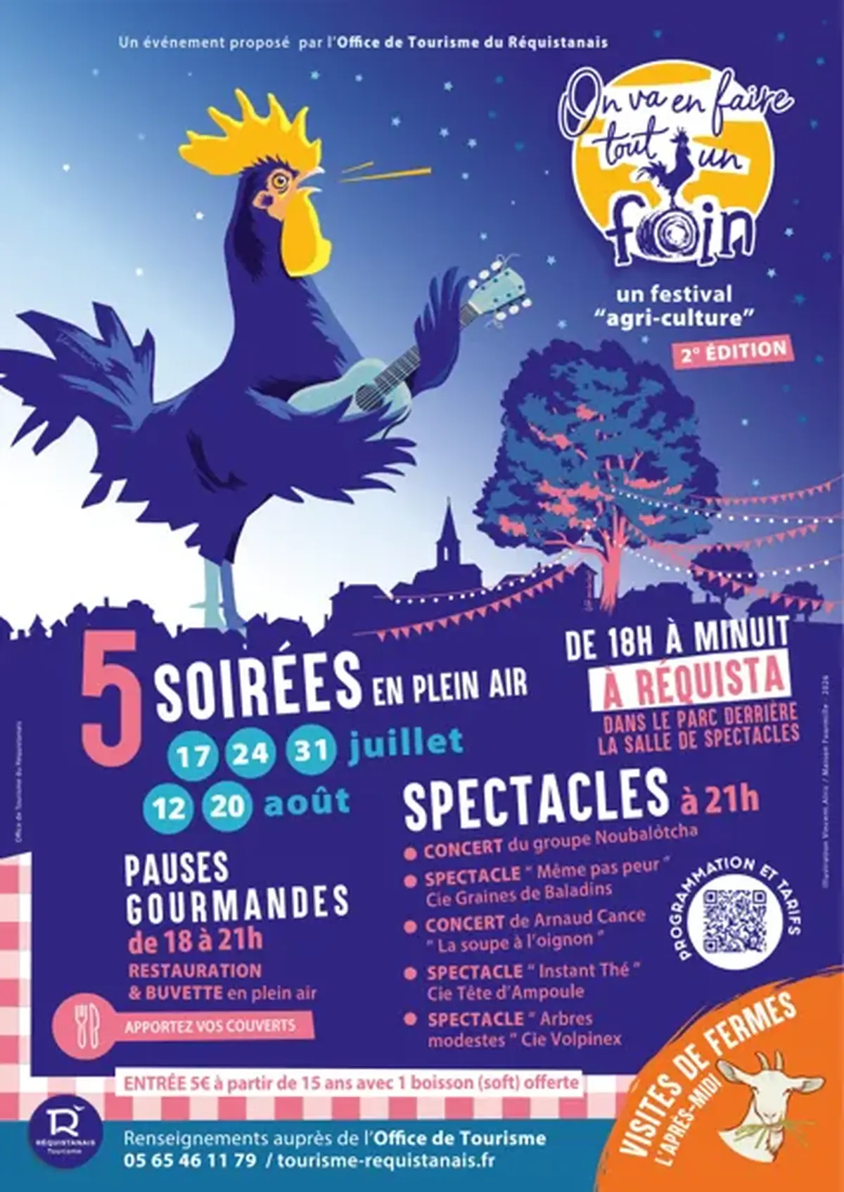 Soirée spectacle & pause gourmande - On va en faire tout un foin - 2ème RDV