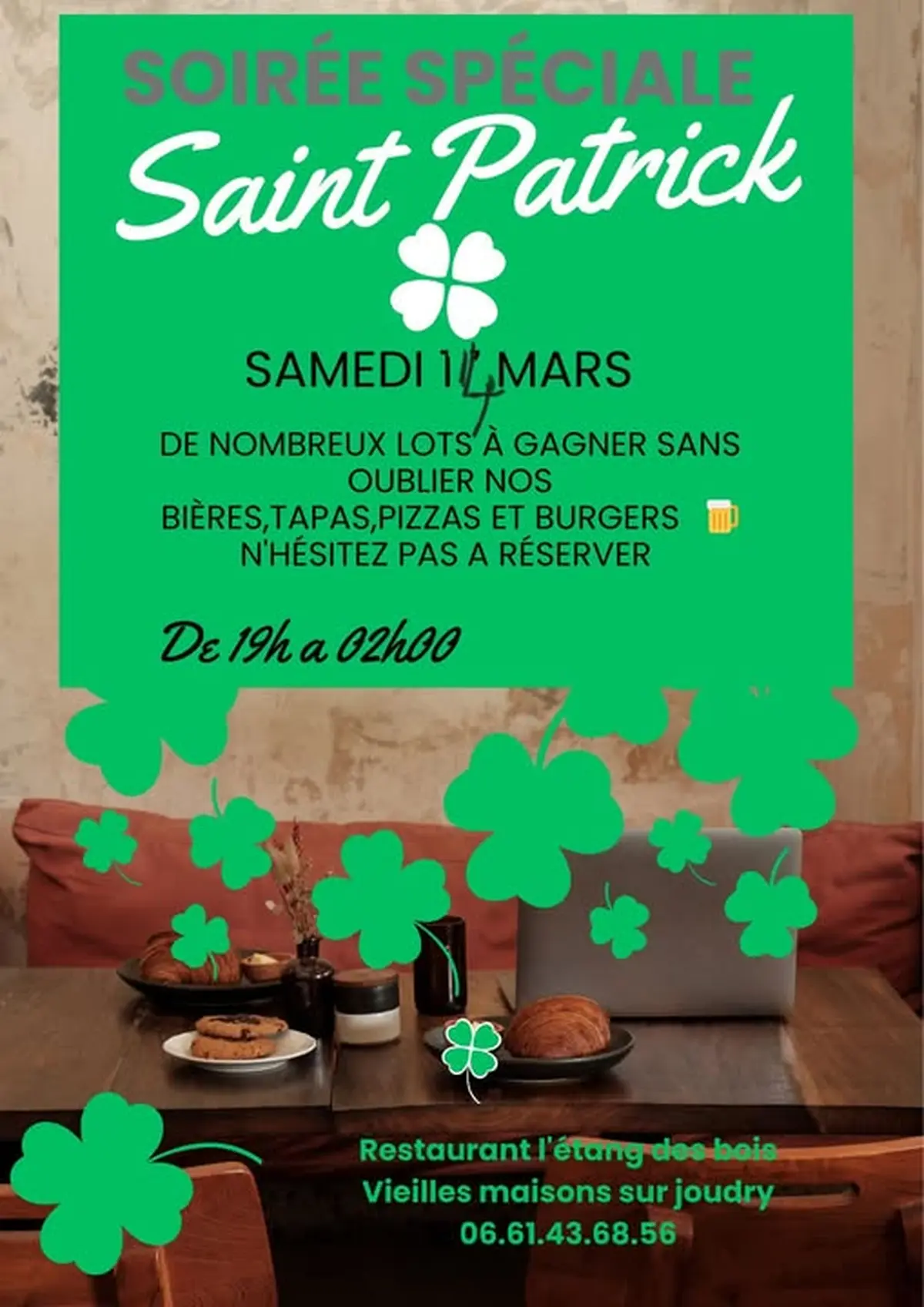 Soirée St Patrick