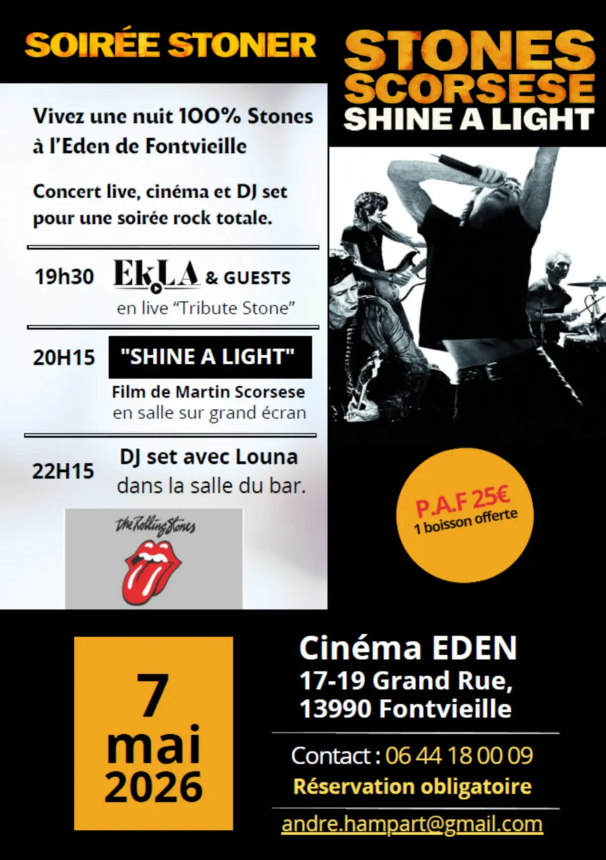 Soirée Stoner - Eden Cinéma