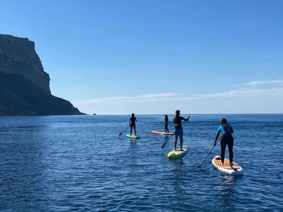 Soir&eacute;e sunset en paddle dans les calanques &agrave; Cassis (13)