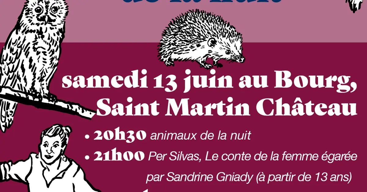 Soirée sur la faune de la nuit