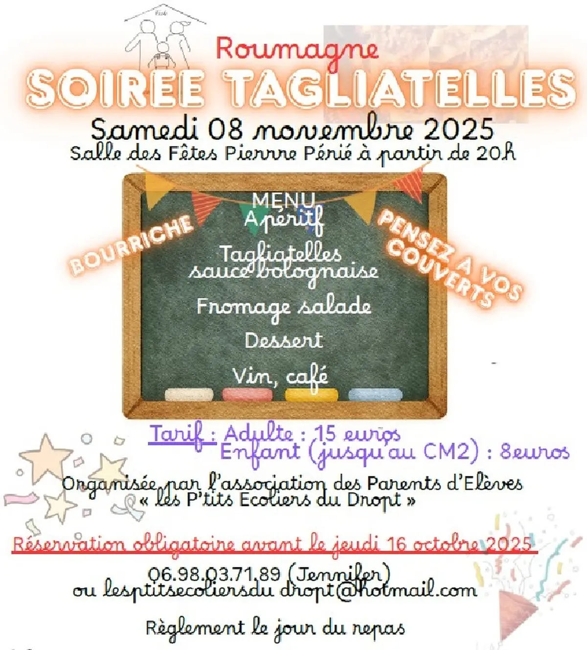Soirée tagliatelles