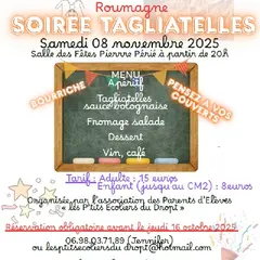 Soirée tagliatelles