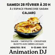 Soirée  Tartiflette à Cajarc