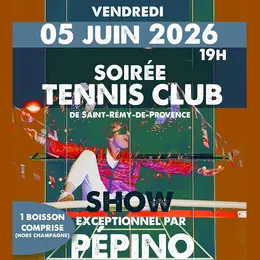 Soirée tennis club à Saint-Rémy-de-Provence