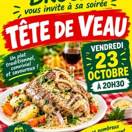 Soirée tête de veau Cercle de Brocas