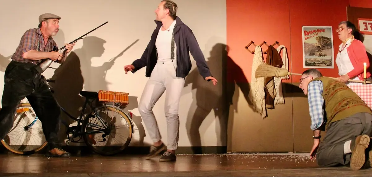 Soirée théâtre Ca ne tient qu'à un fil