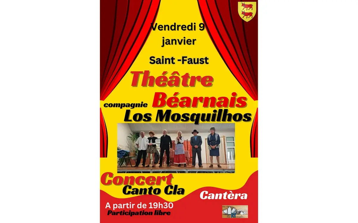 Soirée théâtre et chants Béarnais