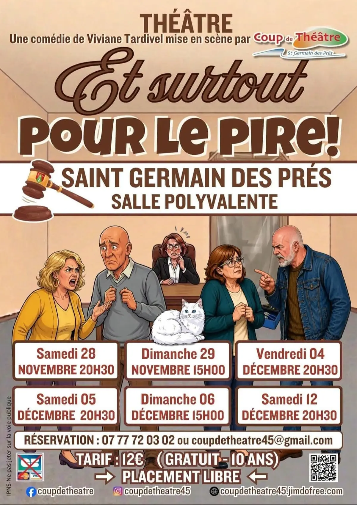 Soirée théâtre : Et surtout pour le pire !