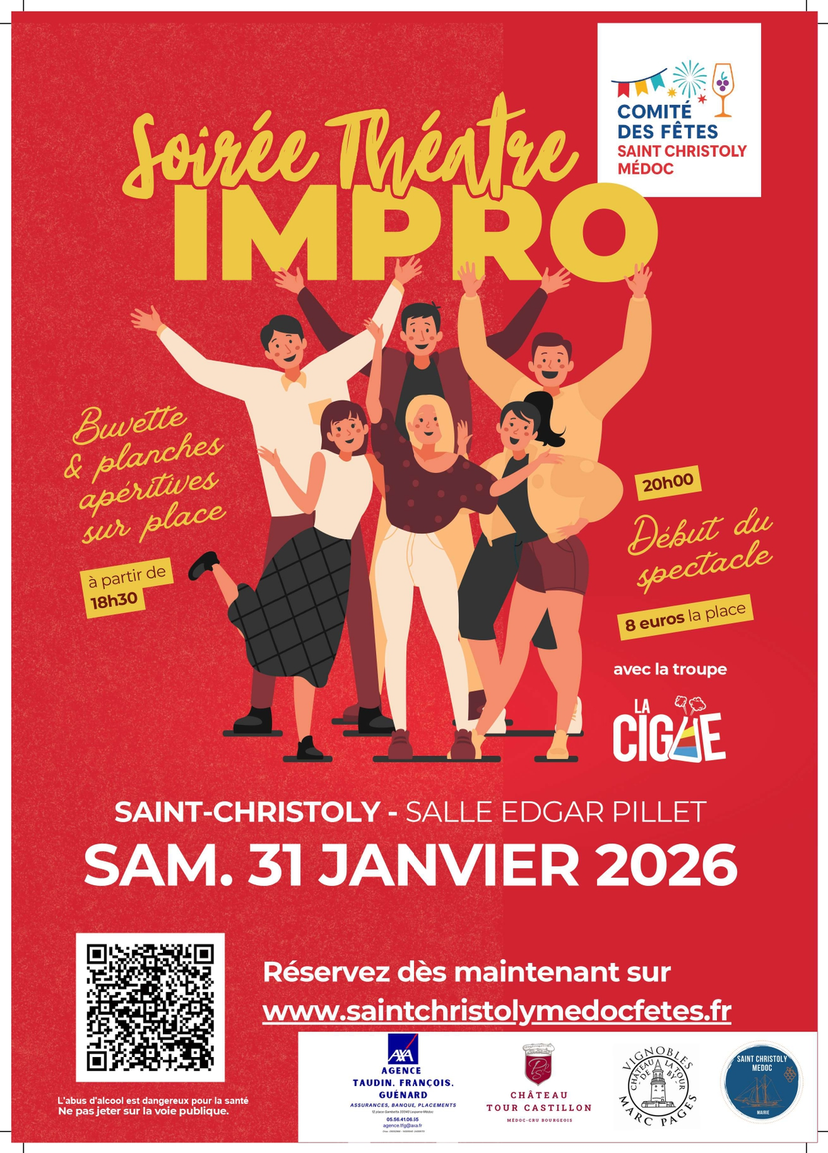 Soirée théâtre impro
