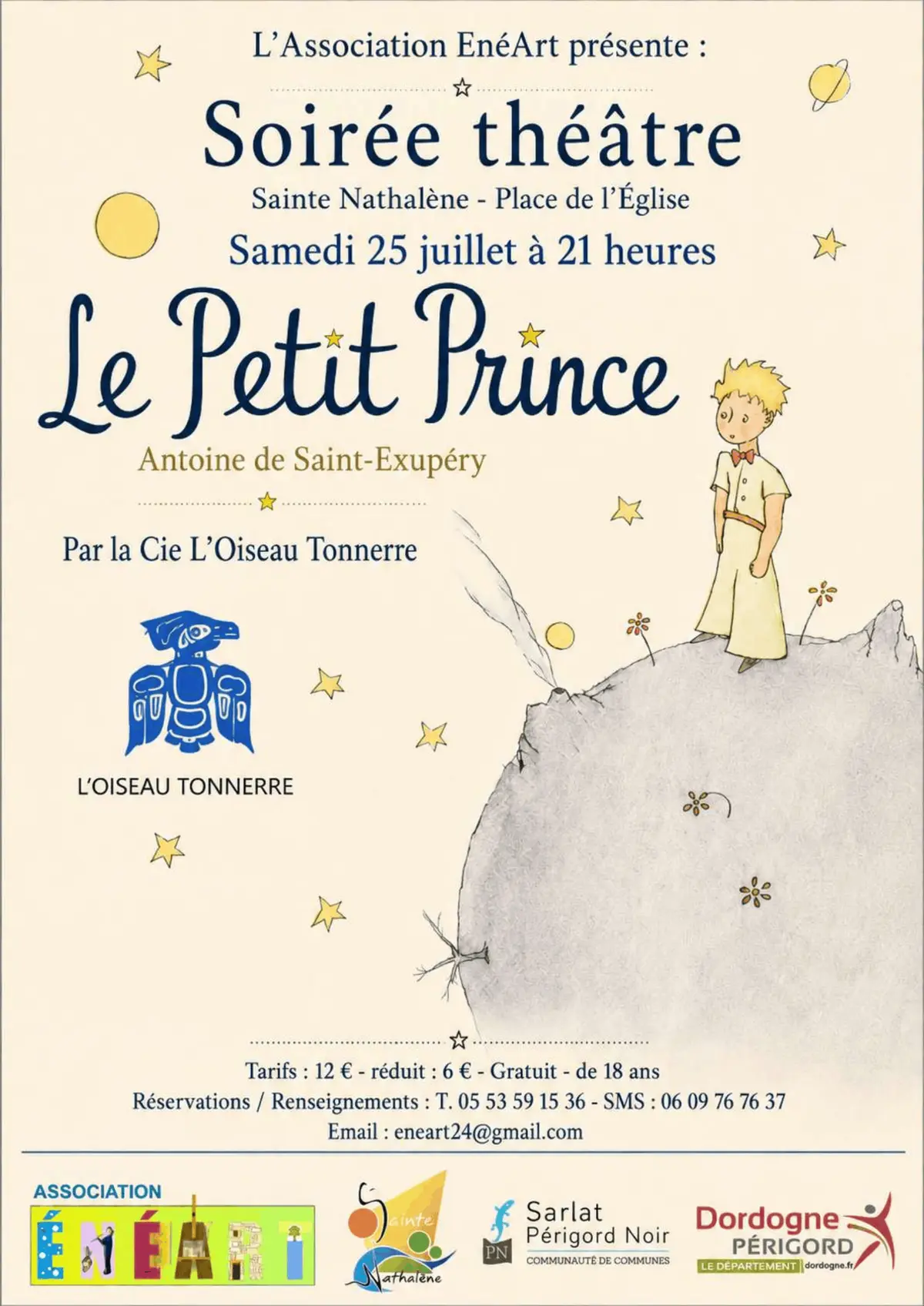 Soirée Théâtre : Le Petit Prince