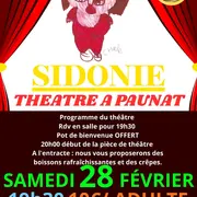 Soirée théâtre : Sidonie
