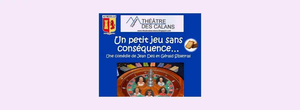 Soirée théâtre : Un petit jeu sans conséquence
