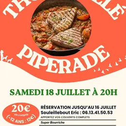 Soirée Thon grillé piperade