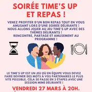 Soirée Time's Up et repas