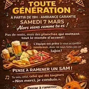 Soirée Toute génération