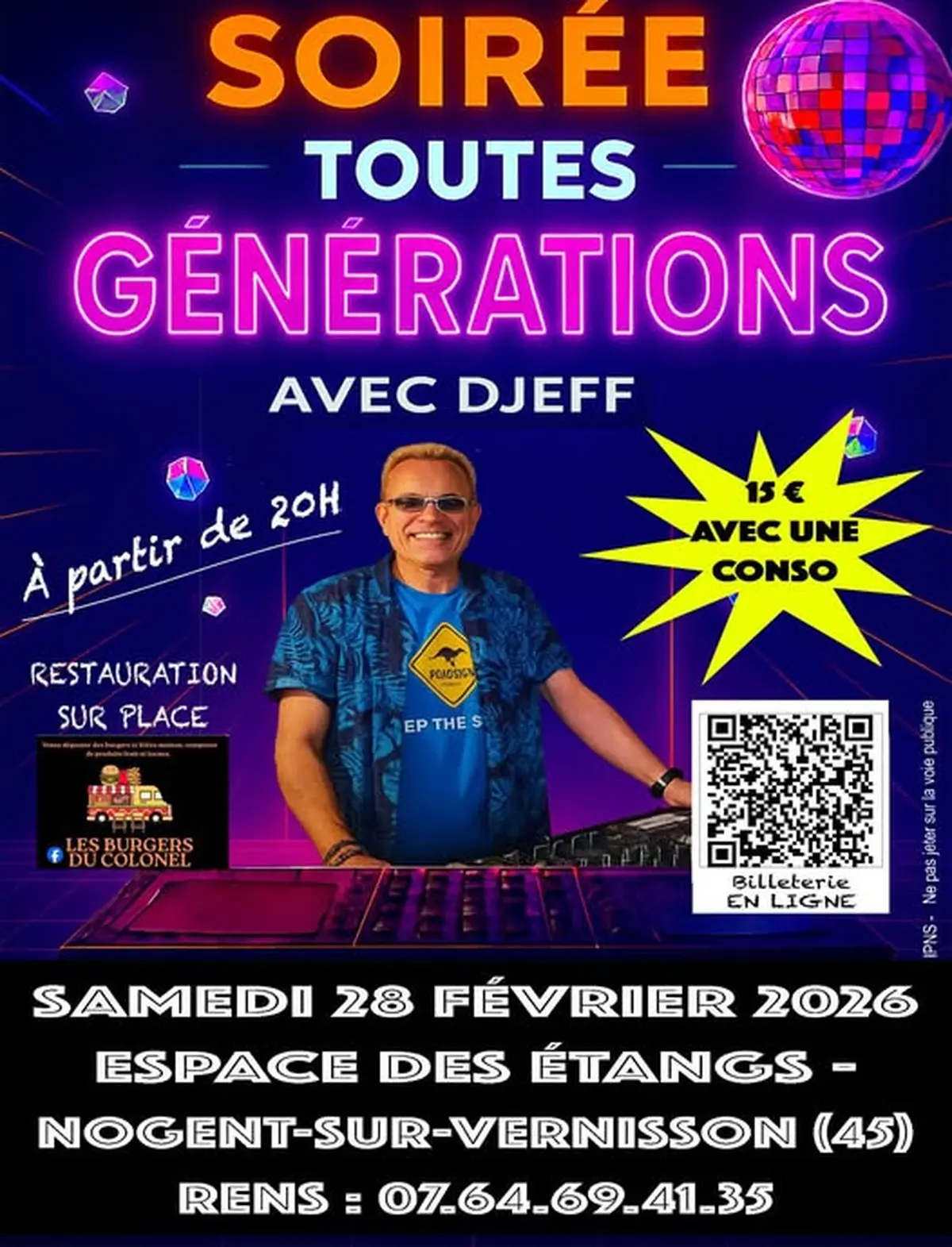 Soirée toutes générations