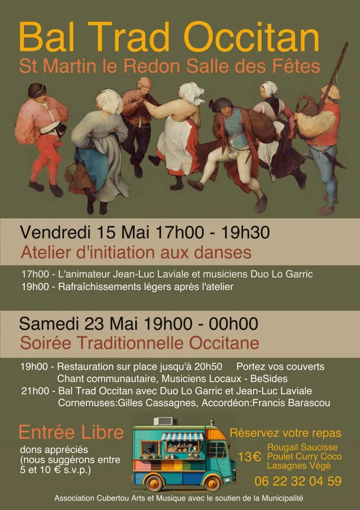 Soirée traditionnelle occitane