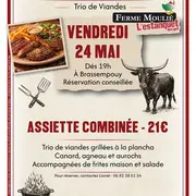 Soirée Trio de Viandes