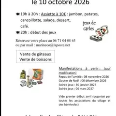 Soirée veillée jeux