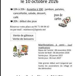 Soirée veillée jeux