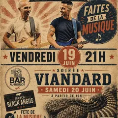 Soirée viandard & fête de la musique