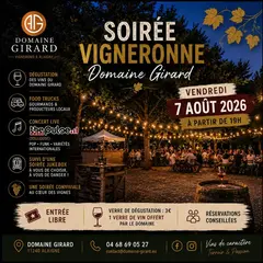 Soirée Vigneronne Du Domaine Girard