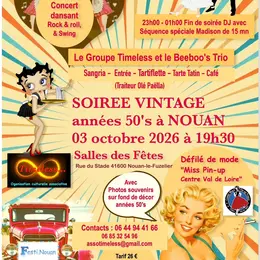 Soirée Vintage années 50's