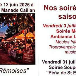 Soirées à thèmes de Manade Caillan