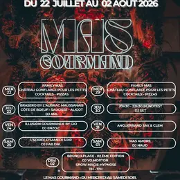 Soirées au Mas Gourmand