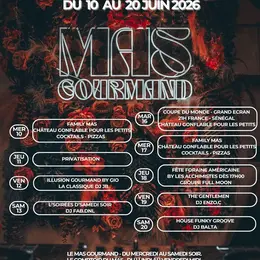 Soirées au Mas Gourmand