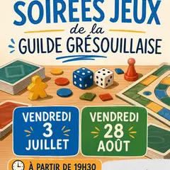 Soirées Jeux de Société - Association La Guilde Grésouillaise