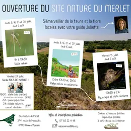Soirées nature au Site Nature du Merlet