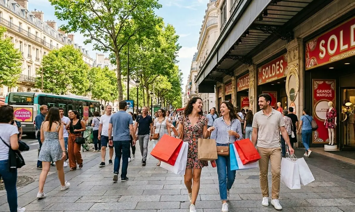 Solde d'été à Paris : du 24 juin au 21 juillet 2026