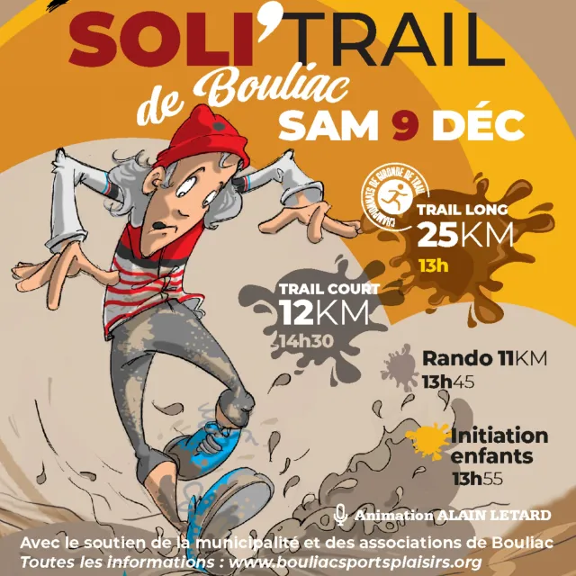 Soli\'Trail - Trail du Téléthon de Bouliac 