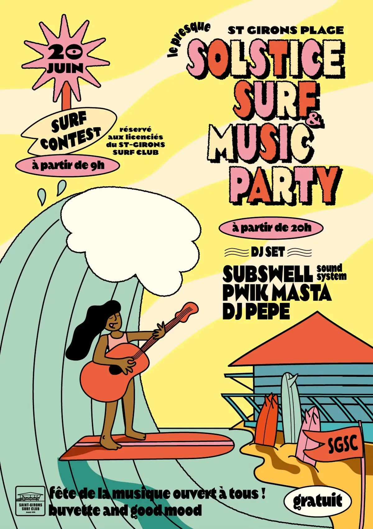 Solstice Surf & Music Party