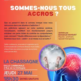 Sommes-nous tous accros ? - Conférence de l'Université Ouverte