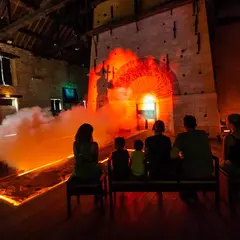 Son et lumières sur un haut fourneau - Journées européennes du patrimoine