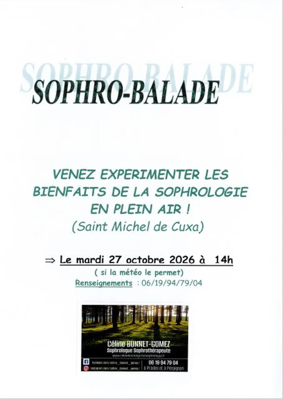 Sophro-Balade