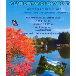 Sophro balade à l'arboretum de Chamberet