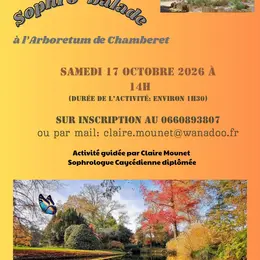 Sophro balade à l'arboretum de Chamberet
