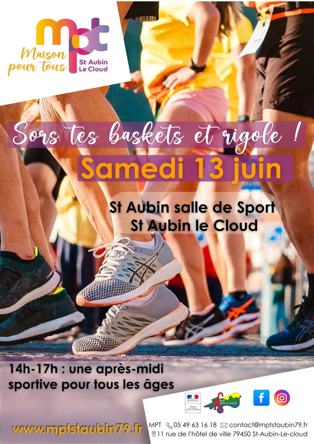 « Sors tes baskets et rigole ! » : une fête du sport intergénérationnelle