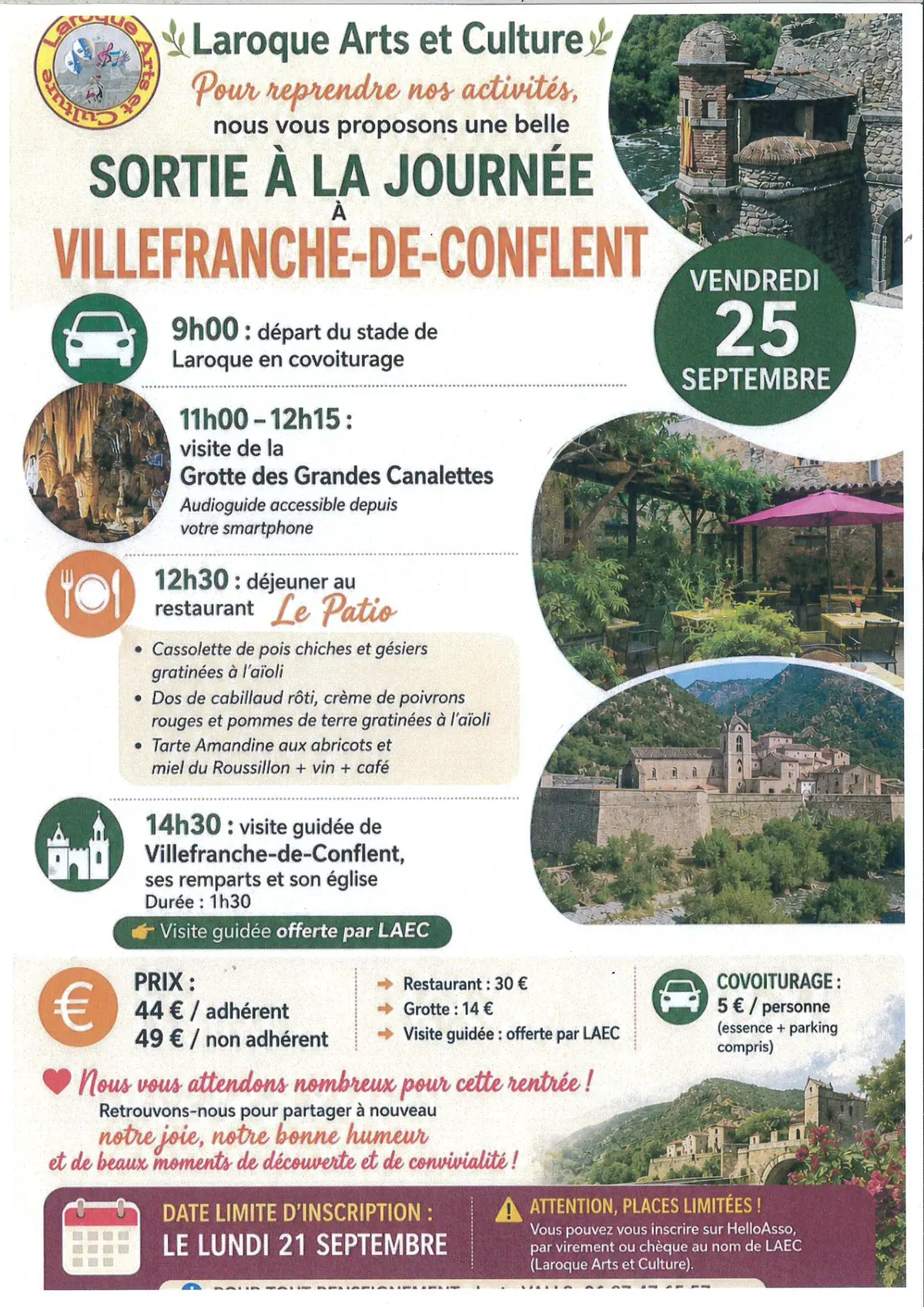 Sortie A La Journee - Villefranche-De-Conflent