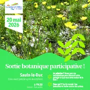 Sortie botanique participative à Saulx-le-Duc